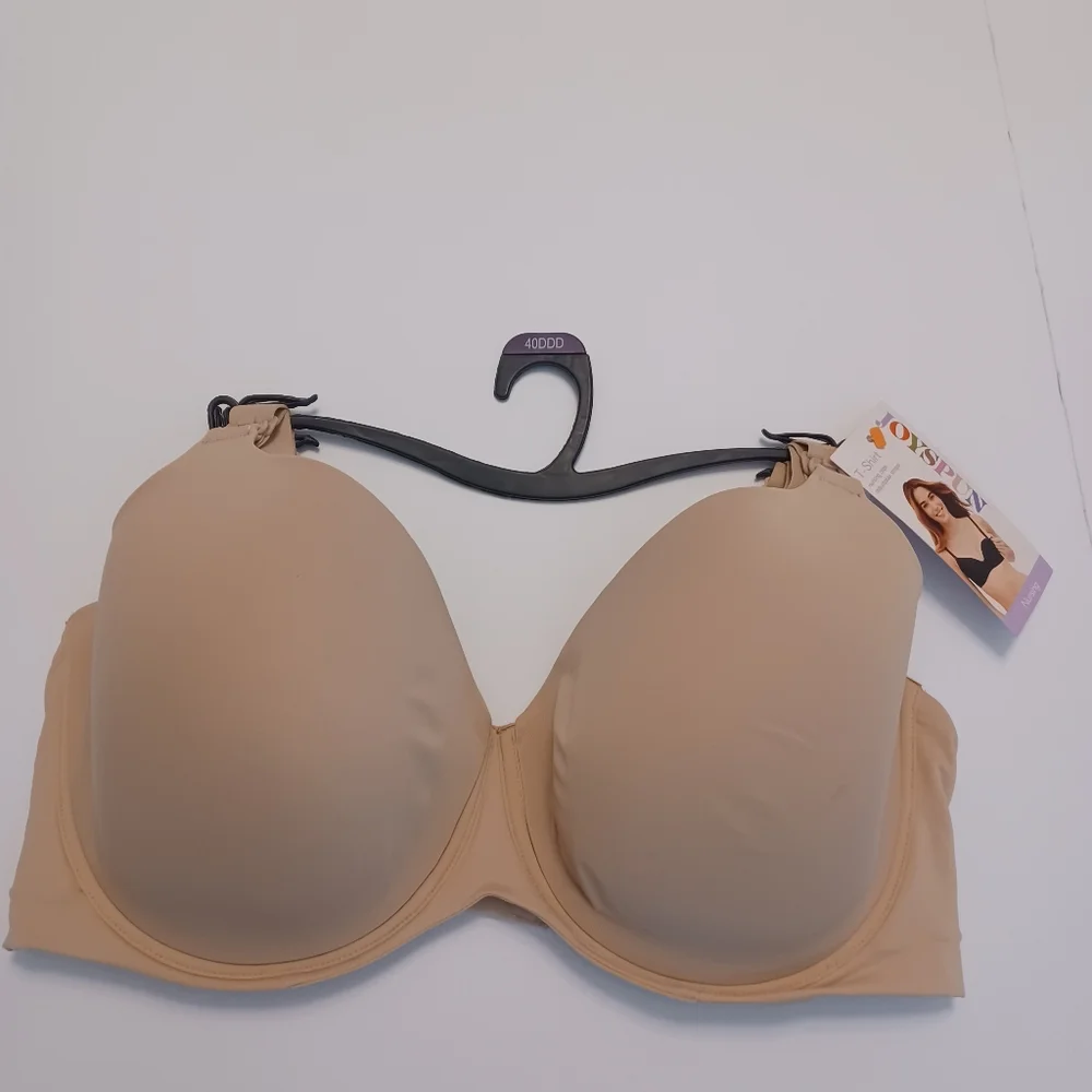 JoySpun Tan Underwire Nursing Bra Sz 40DDD **LAST ONE**